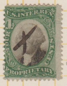 U.S. Scott #RB4a Revenue Stamp - Used Single