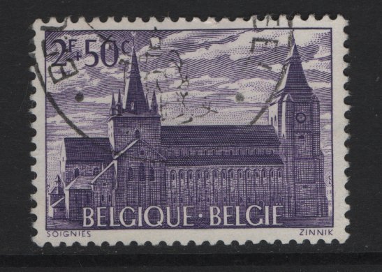 Belgium   #B709   used  1968  Church 2.50fr