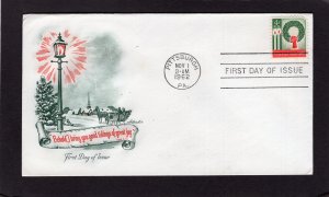 1205 Christmas, FDC Artmaster cachet