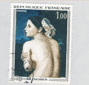 France Painting nude blue 1f (AP132106)