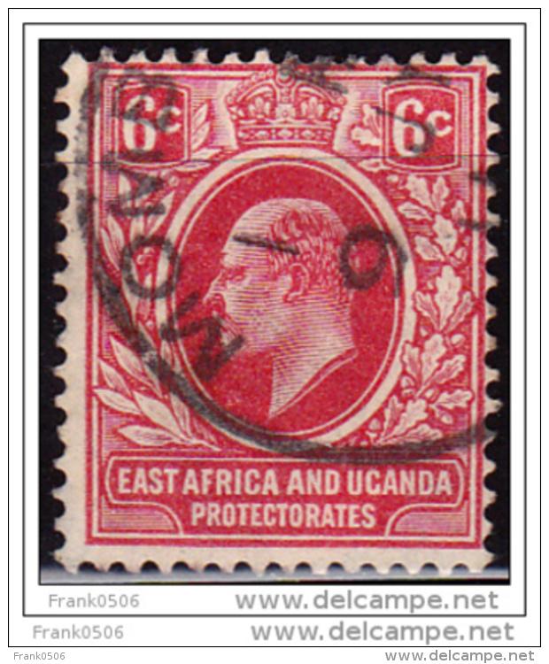 East Africa and Uganda Protectorates, 1912-18, KGV, 6c carmine, sc#42, used