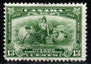 Canada #194 F-VF Used CV $26.00 (X1757)