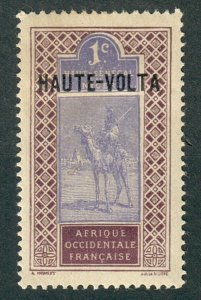 Burkina Faso (Upper Volta) #1 Mint Hinged single