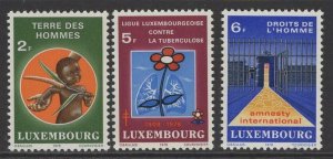 LUXEMBOURG SG1009/11 1978 SOLIDARITY MNH