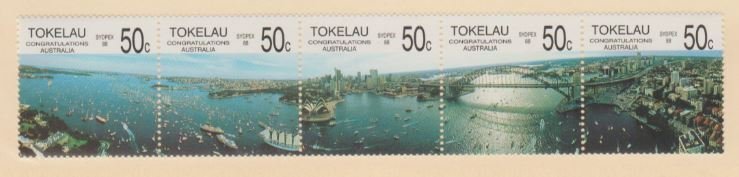 Tokelau Islands Scott #150 Stamps - Mint NH Strip of 5