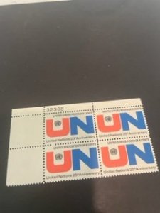 Us sc 1419 MNH Plate block