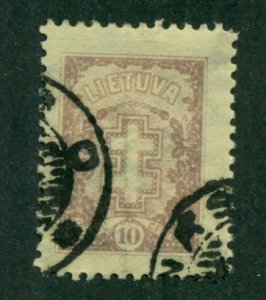 Lithuania 1927 #213 U SCV(2022) = $0.35