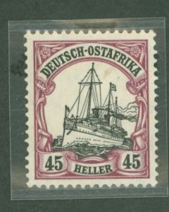 German East Africa #28 Unused Single