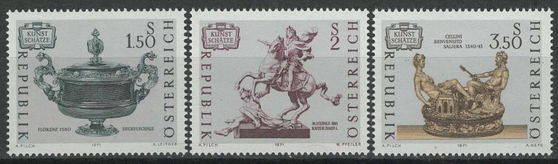 Austria Scott # 890 - 892, mint nh