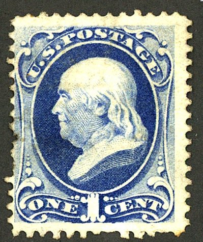 U.S. #156 USED THIN