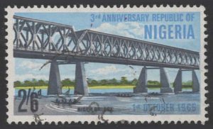 Nigeria #203 (1966), postally used single, cat. $1.75