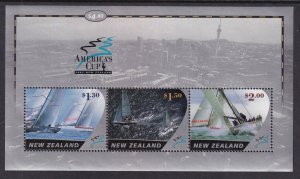 New Zealand 1827a Souvenir Sheet MNH VF