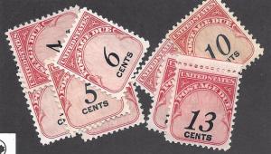 J89//J103 Mint,OG,H... SCV $2.25