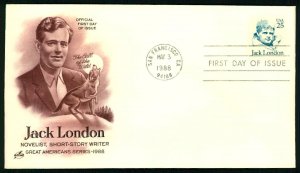 #2182a Jack London Single - Artcraft Cachet