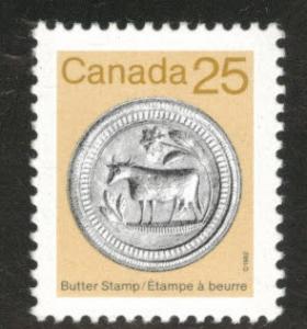 Canada Scott 1080 MNH** Butter stamp 1986