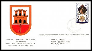 Gibraltar 339 Typed FDC