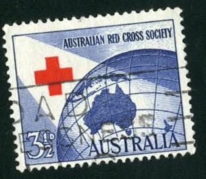 AUSTRALIA #271, USED - 1954 - AUST136