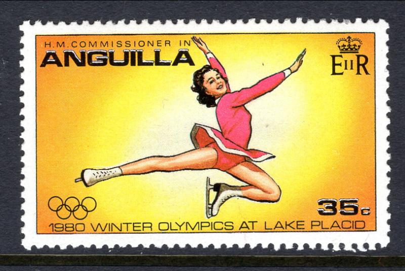 Anguilla 377 Olympics Figure Skating MNH VF