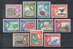 Pitcairn #20-30 MNH