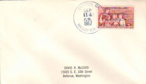 United States Georgia Marlow Rur. Sta. Guyton 1957 4f-bar  1957-1964   Philat...