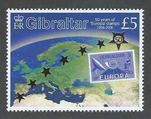 Gibraltar Europa  MNH Scott cat.#  1026