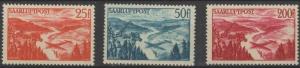 1948 Saar Scott C9-C11 Airmails MNH