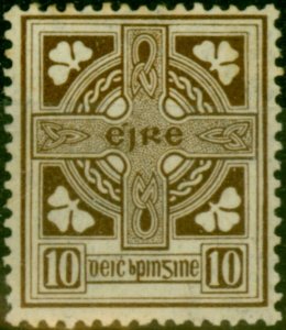 Ireland 1923 10d Brown SG81 Fine LMM