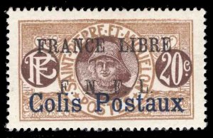 MOMEN: FRENCH ST PIERRE SC #Q5 1942 MINT DISTURBED OG H LOT #65960