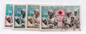 Dahomey      156 - 159        Mint & used