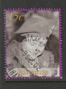 2002 Bahamas - Sc 1044 - used VF - 1 single - Queen Mother