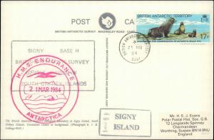 British Antarctic Territory , Antarctic Cachet and/or Cancel #91