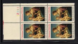 #2063 MNH pb/4  20c Xmas-Traditional 1983 Issue