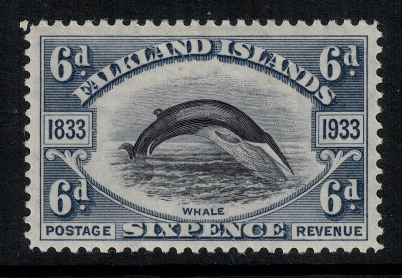 Falkland Island 1933 SC 71 LH CV $70