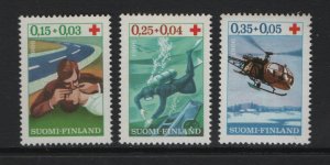 Finland   #B176-B178   MNH   1966 Red Cross