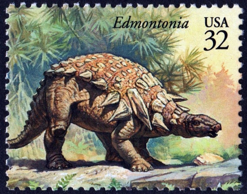 SC#3136i 32¢ World of Dinosaurs: Edmontonia (1997) MNH