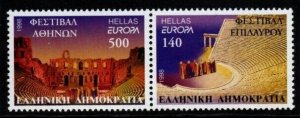 GREECE SG2066/7A 1998 EUROPA NATIONAL FESTIVALS MNH