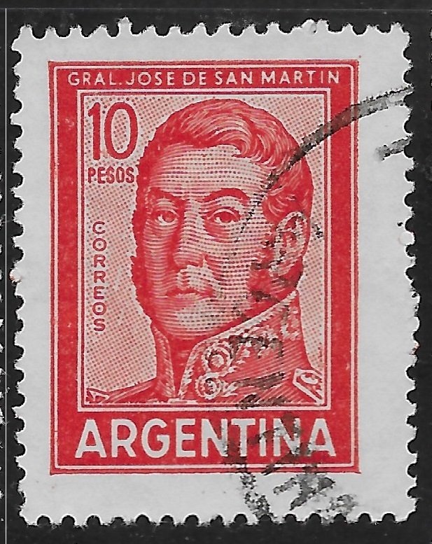 Argentina #695C 10p Jose de San Martin