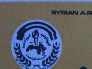 ​SYRIA  OLYMPIC GAMES-HORSE RACING-IMPERF MNH-S/S VF WE SHIP TO WORLDWIDE.