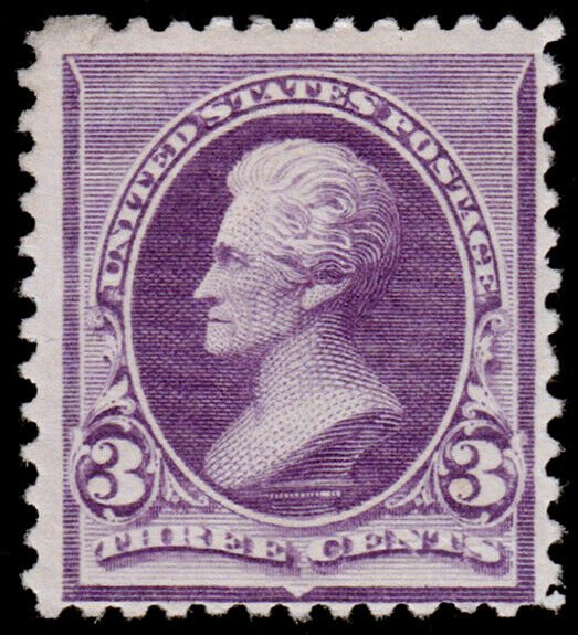 United States Scott 221 (1890) Mint H F, CV $55.00 M