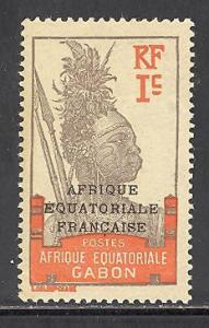Gabon 85 mint hinged SCV $ 0.30 (RS)