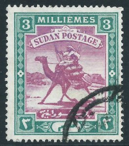 Sudan, Sc #19, 3m Used
