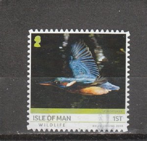 Isle of Man  Scott#  2009  Used  (2019 Kingfisher)