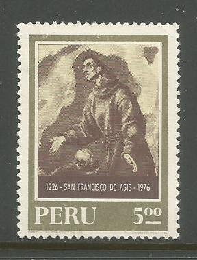 Peru    #632  MH  (1976)  c.v. $0.75