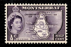 Montserrat Stamp #128 MINT OG VLH XF SINGLE - POST OFFICE FRESH