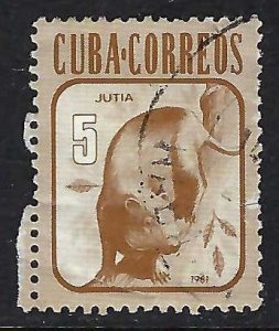 Cuba 2459 VFU FAUNA Q668-1