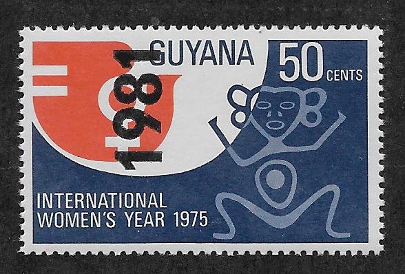 GUYANA SC# 362   FVF/MOG