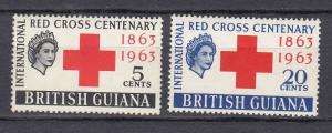 British Guiana - 1963 Red Cross Sc# 272/273 - MNH (2165)