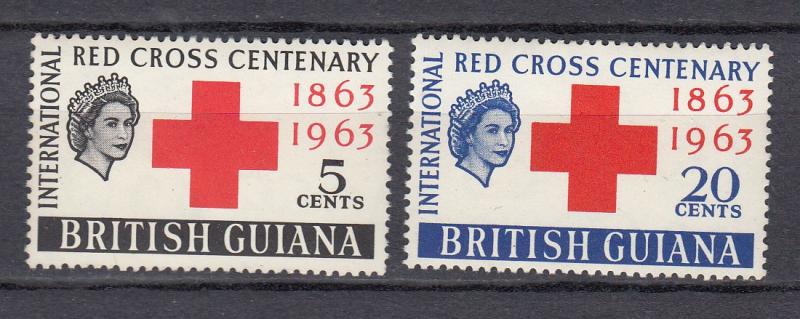 British Guiana - 1963 Red Cross Sc# 272/273 - MNH (2165)