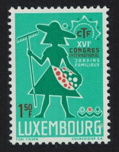 Luxembourg Family Gardens Congress 1967 MNH SG#806