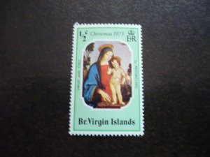 Stamps-British Virgin Islands-Scott# 262 - Mint Hinged Part Set of 1 Stamp